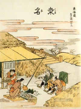  Ukiyoe Pintura Art%c3%adstica - kuwana 2 Katsushika Hokusai Ukiyoe